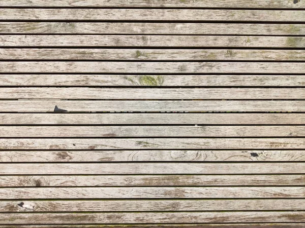 Planches en bois, couleur naturelle, sol ou mur, bandes horizontales, texture, fond — Photo