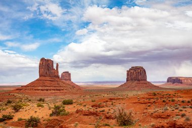 Arizona-Utah sınırındaki Monument Valley Tribal Park, ABD