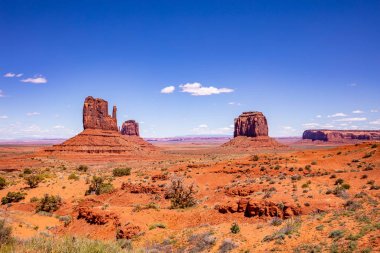 Arizona-Utah sınırındaki Monument Valley Tribal Park, ABD