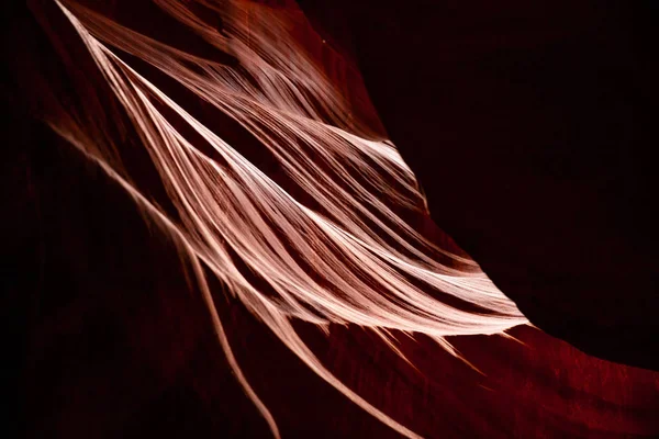 Antelope Canyon, près de Page, Arizona, USA. Formation de grès sur la nation Navajo — Photo