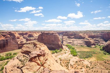 Kanyon de chelly ulusal anıt, Arizona, ABD bakan