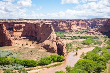 Kanyon de chelly ulusal anıt, Arizona, ABD bakan