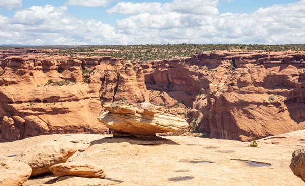 Visão geral do monumento nacional do canyon de chelly, Arizona, EUA — Fotografia de Stock