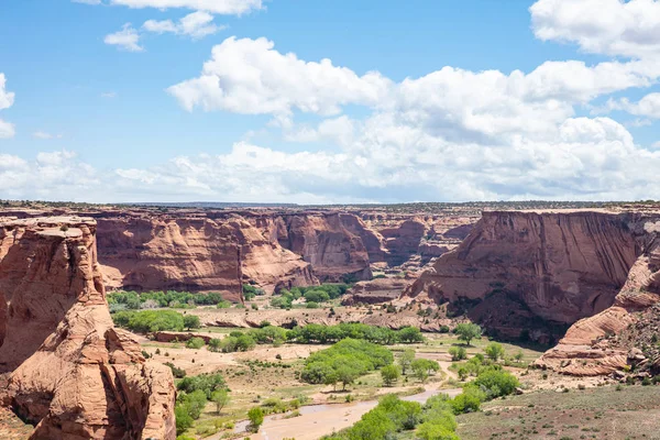 Visão geral do monumento nacional do canyon de chelly, Arizona, EUA — Fotografia de Stock