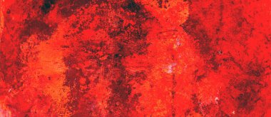 Metal kırmızı renk arka plan, doku. Metal levha eski soyulmuş malzeme