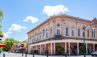 Santa Fe şehir merkezi, New Mexico Abd.
