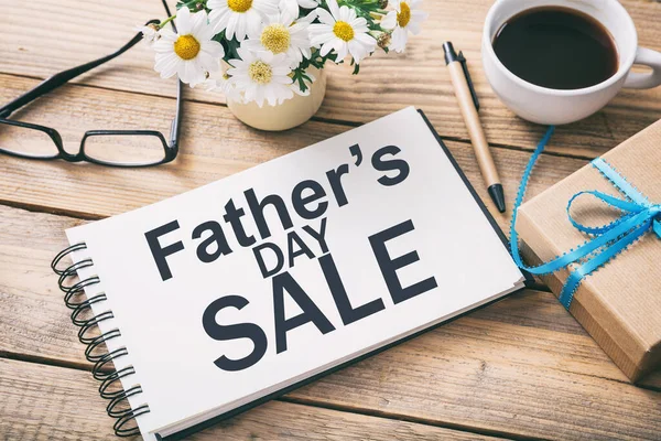 Vaderdag Verkoop Speciale Aanbieding Promotie Winkelen Sjabloon Voor Vaders Dag — Stockfoto