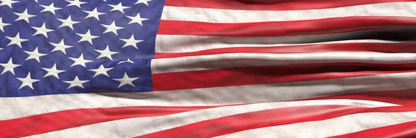 Usa Vlag Achtergrond Textuur Banner Ons Van Amerika Ondertekenen Symbool — Stockfoto