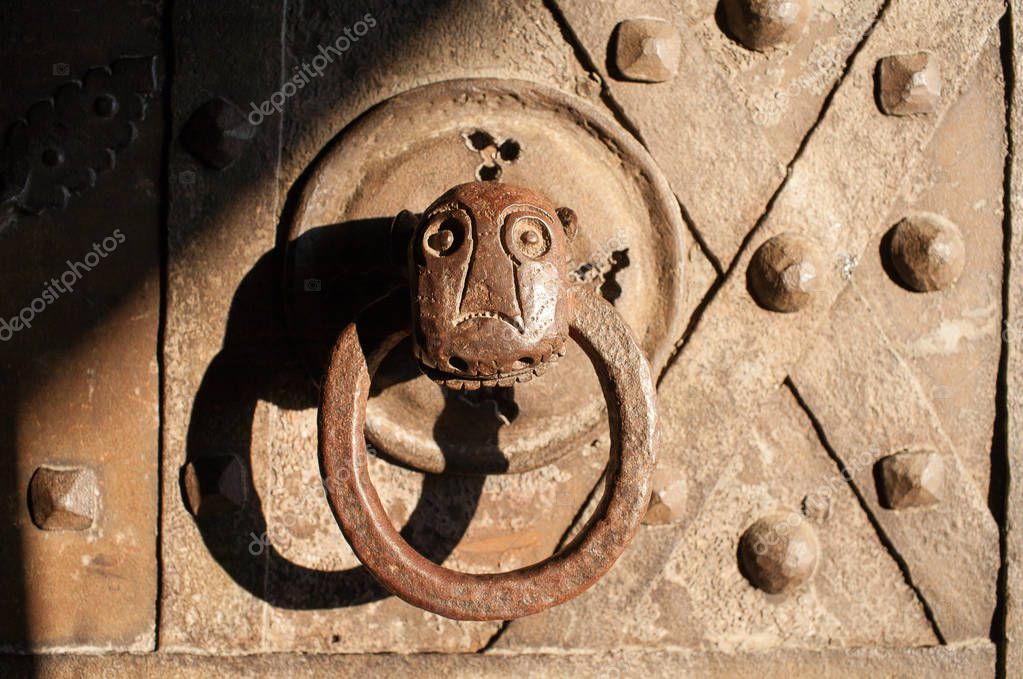 Doorknob In Old Castle Stock Photo C Alekskend 204755160