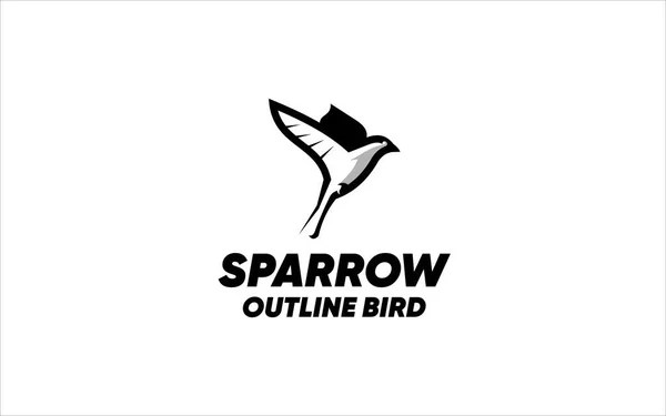 Uçan Kuş Tasarımı Yaban Hayatı Tüyü Grafik Tasarımı Siyah Renkli Arkaplan İlhamı