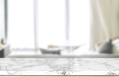 Modern oturma odası iç görüntü bulanıklığı