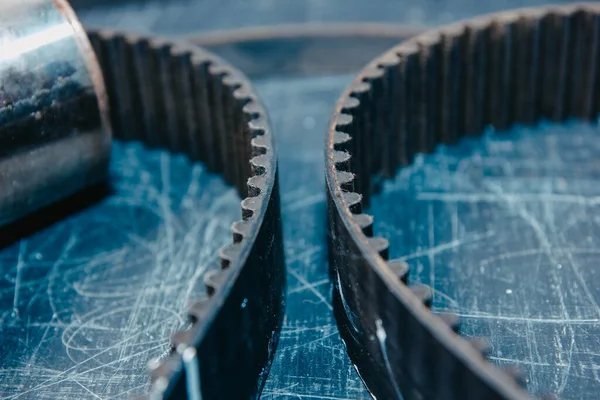 Timing Belt Tension Rollers Car — Stock Photo, Image