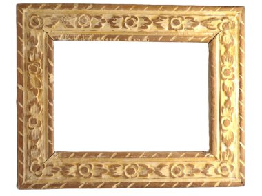 Beyaz turşulu ahşap çerçeve