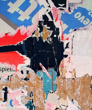 Duvardaki kağıt dokuların fotoğrafları..