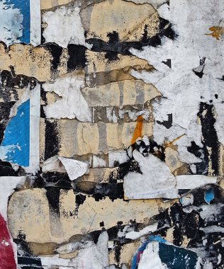 Duvardaki kağıt dokuların fotoğrafları..