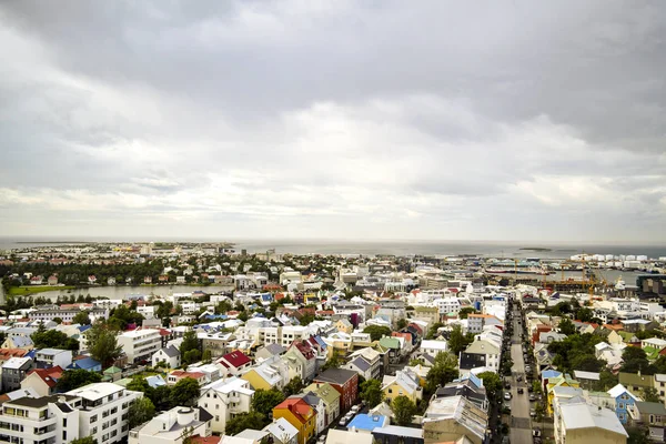 Skyline of Reykjavik, Iceland during the daytime