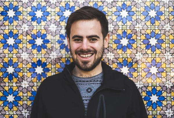 Feliz hombre sonriente — Foto de Stock