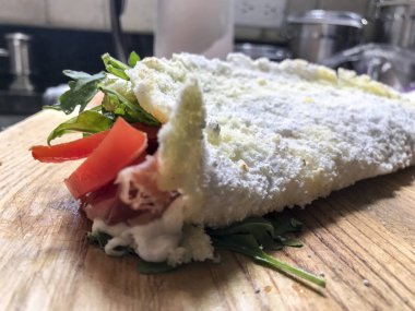 Brezilya tapyokası 'na yakın çekim