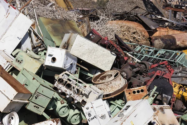 Scrap Metal Scrap Yard Arlington Texas — Stock Photo, Image