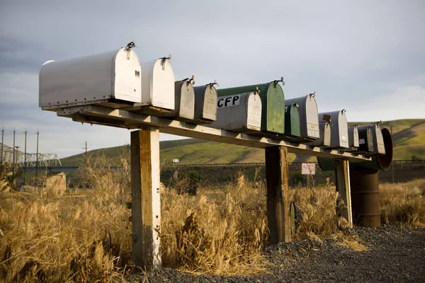 Postaládák Sora Vidéken Palouse Washington Usa — Stock Fotó