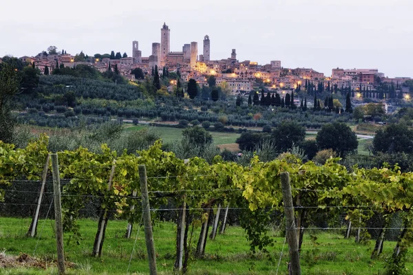 Kulle Staden Pienza Toscana Italien Europa — Stockfoto