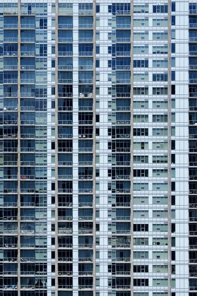 Balcons Fenêtres Sur Immeuble Moderne — Photo