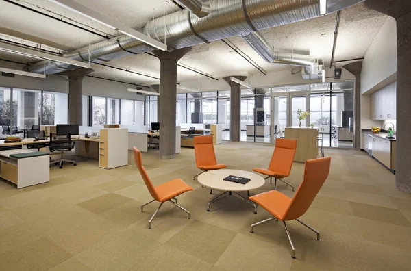 Empty Lounge Area Office Seattle Washington Amerikai Egyesült Államok — Stock Fotó