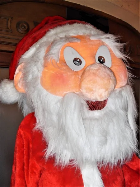 Санта Клауса Лялька Повний Розмір — стокове фото