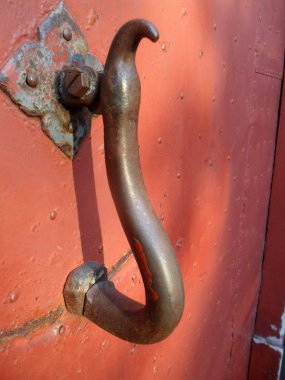 Eski Güney İtalya bir kapı tokmağı