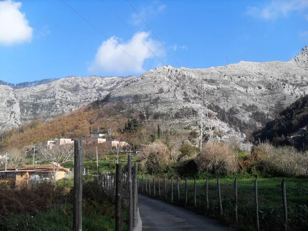 Mount Faito, İtalya Sorrento kıyısında