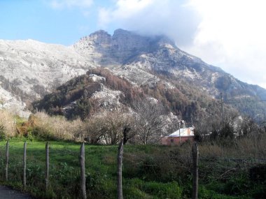 Mount Faito, İtalya Sorrento kıyısında
