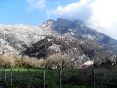 Mount Faito, İtalya Sorrento kıyısında