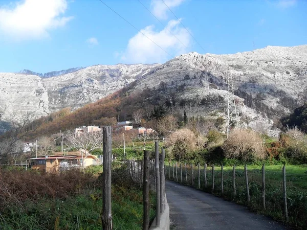 Mount Faito, İtalya Sorrento kıyısında