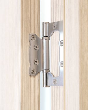 Metal kapı Menteşe ahşap kapı ile görünümünü portre