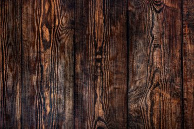 Rustik kahverengi ahşap yüzey. Doku, arka plan