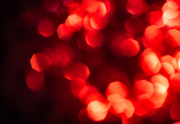 Abstract Blurred Bokeh Background Lens Flare Holiday Theme — Stock Photo, Image