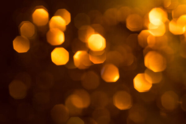 Abstract blurred bokeh background. Lens flare, holiday theme