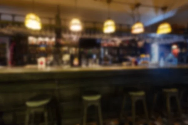 Background Abstract Blurred Bar Counter — Stock Photo, Image