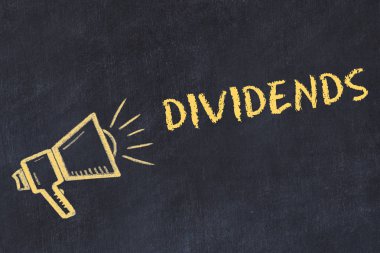 El yazısı metin temettü ile Chalk Pano kroki