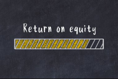 Özkaynak kitabe getirisi ile yükleme ilerleme çubuğute tebeşir çizimi