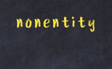 Üzerinde yazıt olmayan siyah karatahta