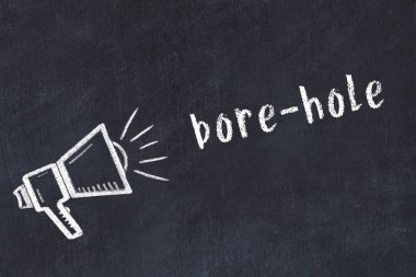 Hoparlör ve yazıtlardan oluşan kadife bir delik.