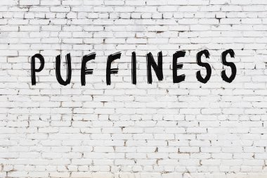 Üzerinde siyah boya kabarıklığı olan beyaz duvar.