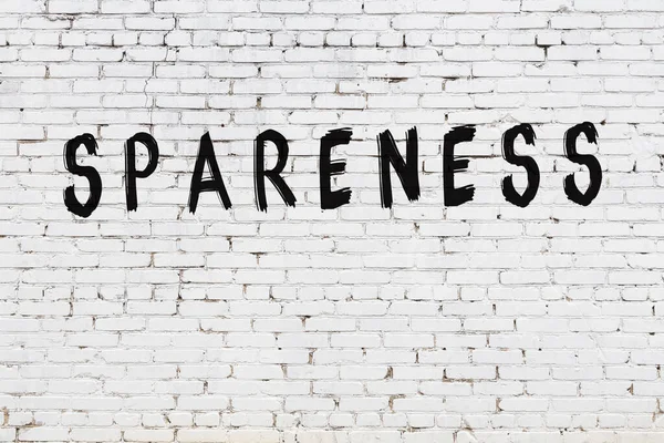 Beyaz tuğla duvara yazı yazma azlığı