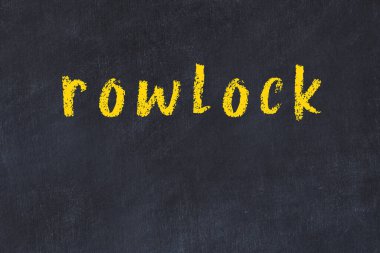 Kolej tebeşir masasında 