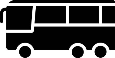 Somut dizaynda taşımacılık yolu vektör simgesi