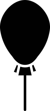 Balon. Web simgesi basit illüstrasyon 