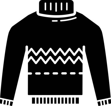 Süveter. Web simgesi basit illüstrasyon