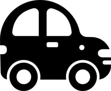 Araba taşıma kutsal kişilerin resmi, vektör çizim