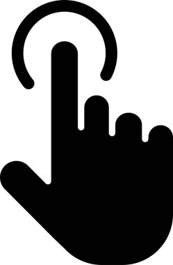 El hareketi simgesi, basit biçim